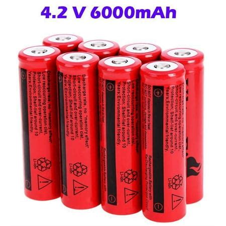 4.2v 18650 battery